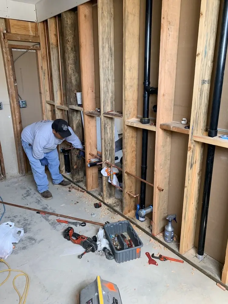 Commercial rough-in plumbing for Water Heater Replacement in Crescent Manor